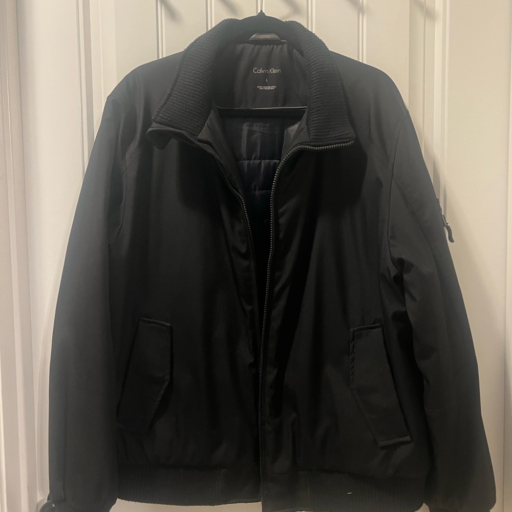 Calvin Klein Men's Dark Bomber Jacket